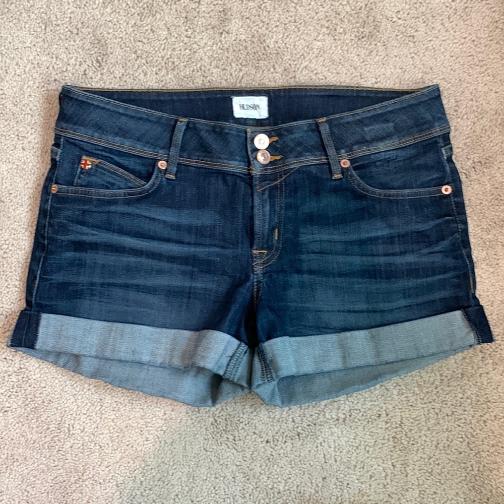 Hudson Croxley Mid-Thigh Cuffed Shorts Icon Size 29